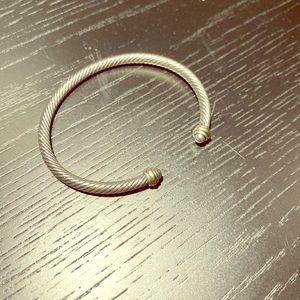David Yurman AUTHENTIC Silver and Gold Bracelet
